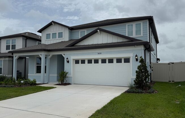 Brand-new 2025 luxury with this two-story masterpiece. Fully Fenced! Partially Furnished! Expansive 5-bedroom, 4-bath home!