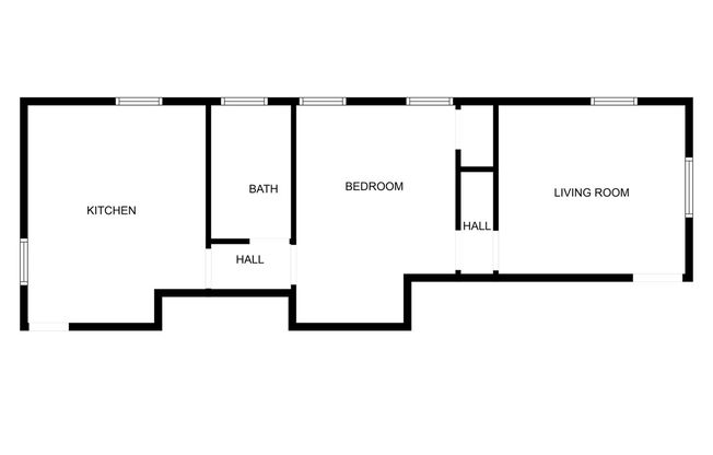 1 bed, 1 bath, $935, Unit # 4