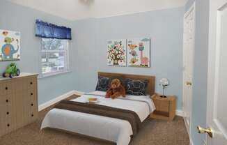 Bedrooms at Day Village Townhomes, Dundalk, MD,21222