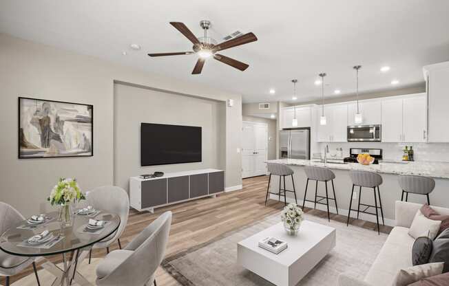 Open Concept at Bella Victoria Apartments