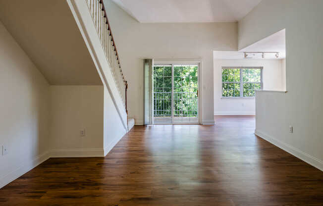 Living Room with Hard Surface Flooring