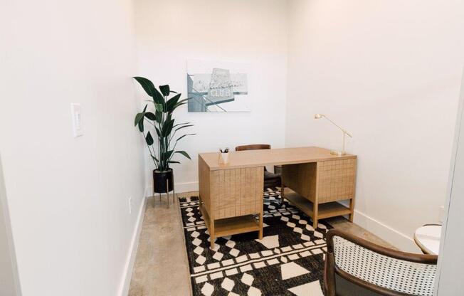 Work From Home Setup at Brixton South Shore, Austin