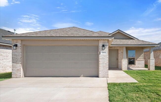 Newly Built 3-Bedroom Home in Frenship ISD