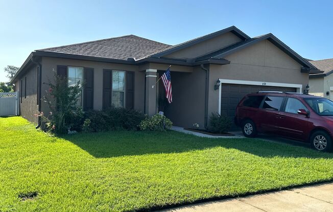 UNFURNISHED Amazing 4-Bedroom, 3-Bathroom, 2-Car garage with a Fenced in back yard.