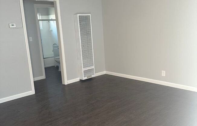 Across the street from SJSU! Updated 1 bedroom 1 bath apartment in gated community