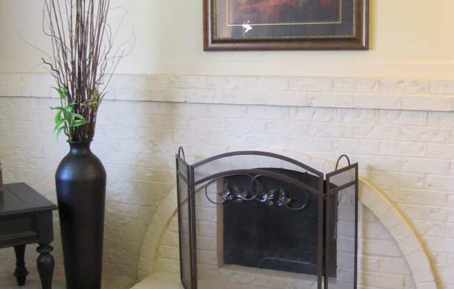 Campbell Park downstairs two bedroom fire place
