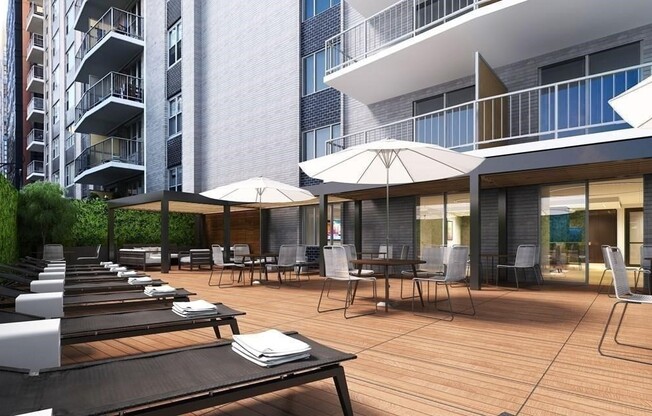 1 bed, 1 bath, 590 sqft, $3,500, Unit 17J