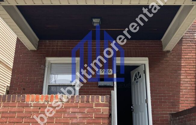 Spacious 3 Bedroom in West Baltimore