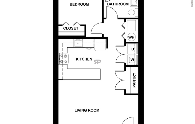 1 bed, 1 bath, 689 sqft, $1,138
