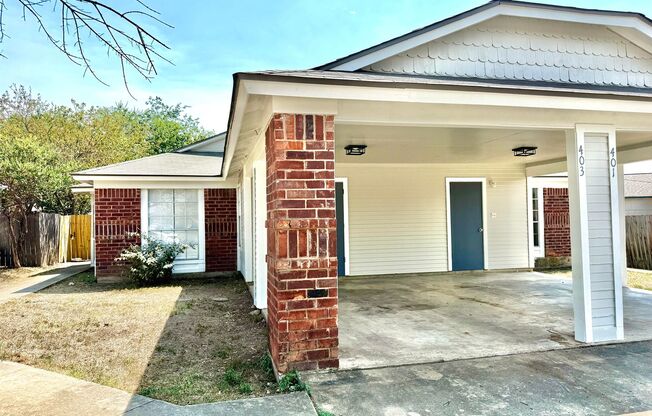 Duplex for Lease in Round Rock