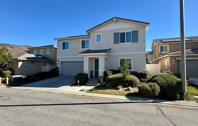 4 bed 3 bath home in Moreno Valley with solar available now for lease!