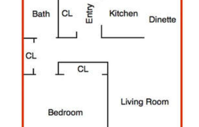 1 bed, 1 bath, 850 sqft, $1,105, Unit 615-204