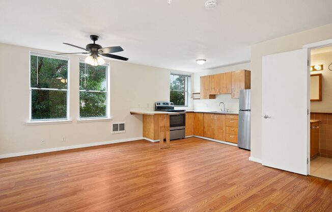 Studio, 1 bath, 400 sqft, $1,150, Unit A02