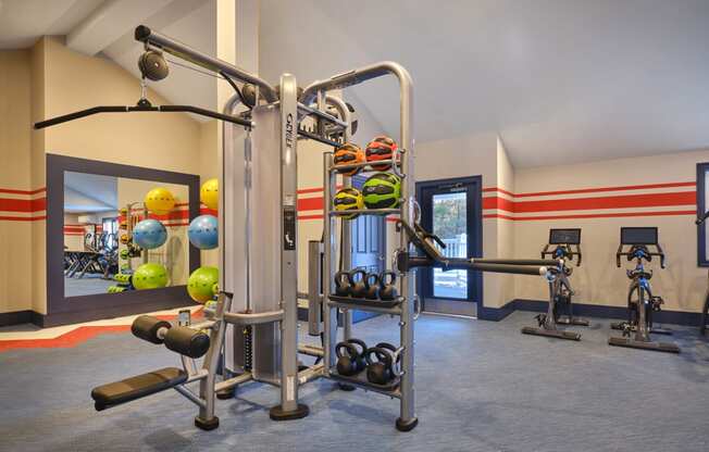 Fitness Center at Heritage at the River, New Hampshire