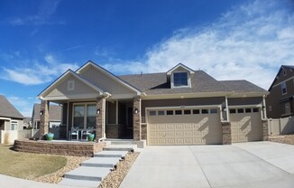 Furnished (or unfurnished) Single Family Home Main Floor Primary in Fairway Villas 55 plus active adult community.