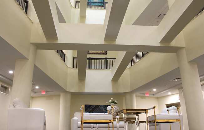 Residential Atrium at Residences at Halle