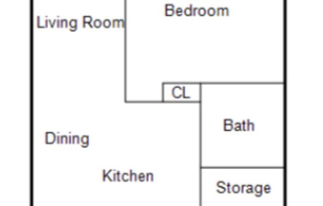 1 bed, 1 bath, 756 sqft, $975, Unit 627 - 12