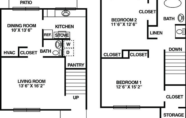 3 beds, 2 baths, 1,378 sqft, $1,799