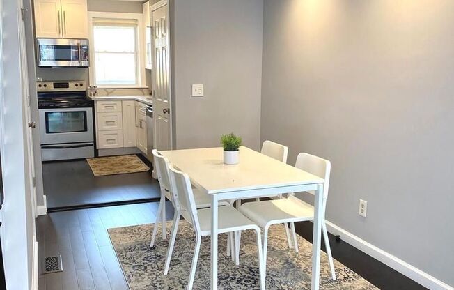 WELCOME HOME TO YOUR BEAUTIFULLY RENOVATED 2BD/1BA ROW-HOME IN WASHINGTON VILLAGE.