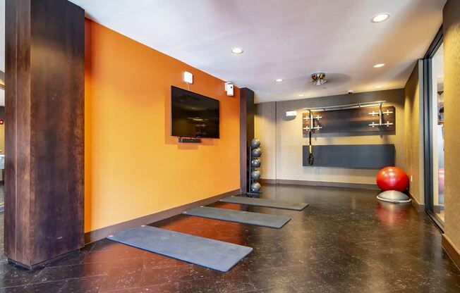 Station R Apartments in Atlanta GA photo of Yoga and Spin Studio