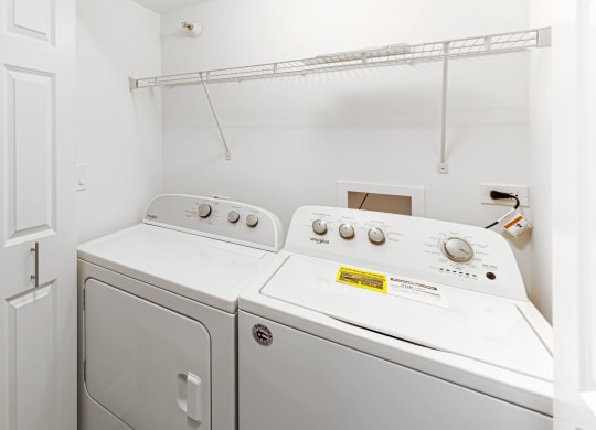 In-Unit Washer And Dryer Sets At Iroquois Club Apartments In Naperville, IL