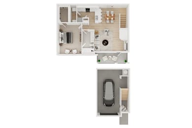 1 bed, 1 bath, 903 sqft, $1,664