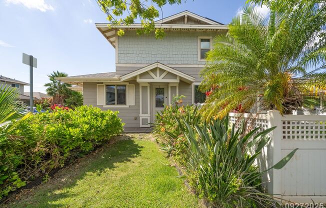 4BR/3BA/2Car Garage, Solar water heater & PV panels in Olino at Mehana, Kapolei
