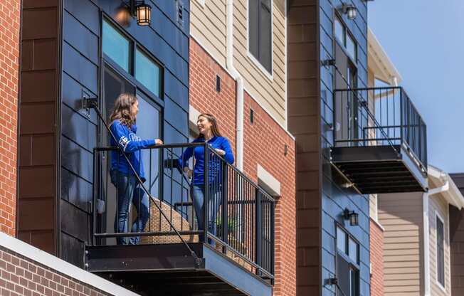Downtown Grand Rapids Apartments Balcony Near Medical Mile