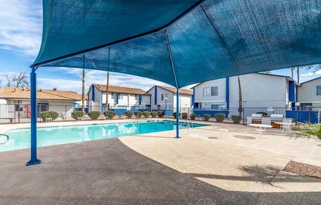 Pet-Friendly Apartments In Tucson, AZ – Midtown on Seneca - Photo of Swimming Pool