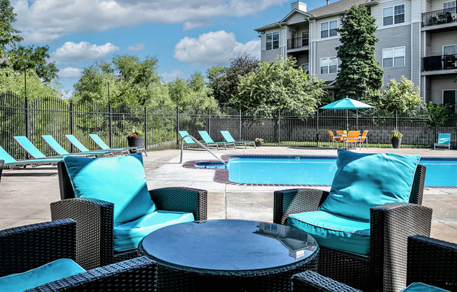 Outdoor Swimming Pool, at Autumn Grove Apartments, Omaha, NE 68135