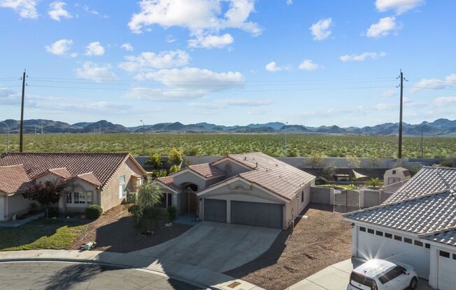Spacious Single Story, 4 Bedroom "Henderson" Home,3 CAR GARAGE, HUGE BACKYARD, SPA, and RV PARKING