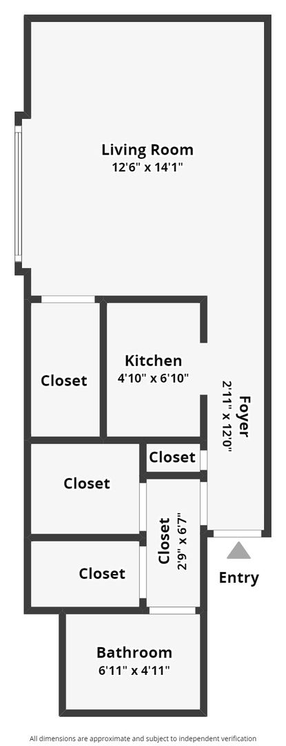 Studio, 1 bath, $1,375, Unit 535-356