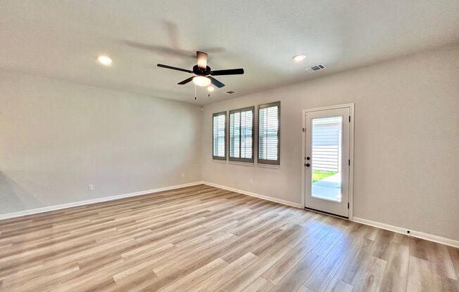 Spacious 3/BR 2.5/BA Home with Modern Finishes, Balcony & Covered Patio