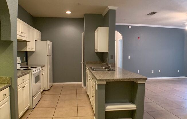 $600 Deposit* Beautiful 2/2 with pool view Balcony/ Tile through entire unit washer & dryer, water, sewer, trash & pest control included in rent.