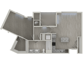 1 bed, 1 bath, 864 sqft, $1,742