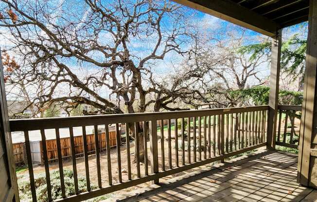 View from patio in Elmwood Floor plan