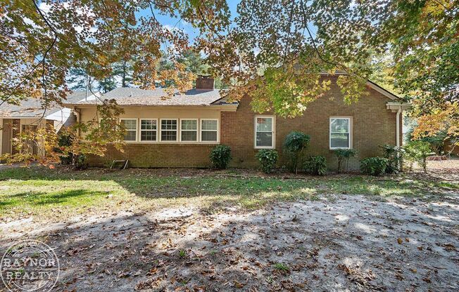 Spacious brick ranch in the heart of Louisburg!