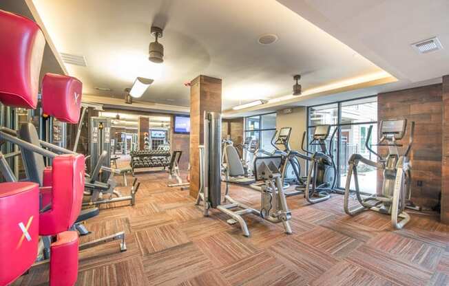 Two Level Fitness Center at Aviator West 7th, Fort Worth