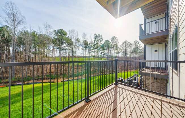 Large Balcony at Plat 4 at Research Triangle, Durham, NC, 27703