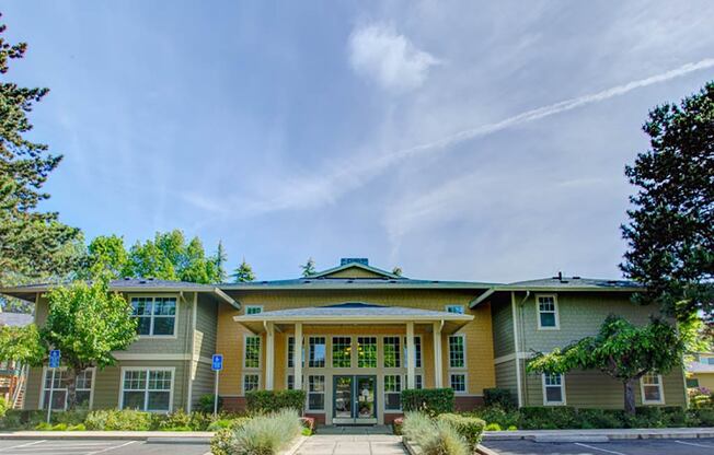 Clubhouse Exterior at Commons at Timber Creek, Portland, 97229