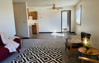 3 beds, 1 bath, 1,100 sqft, $875, Unit 302