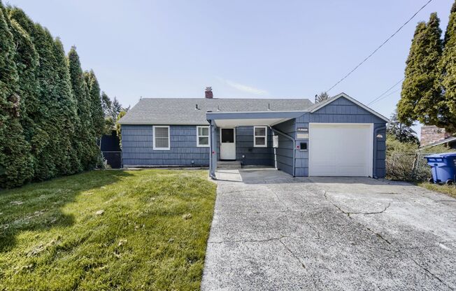 Recently Updated 3 Bed 2 Bath Seattle Home w/ Attached Garage!