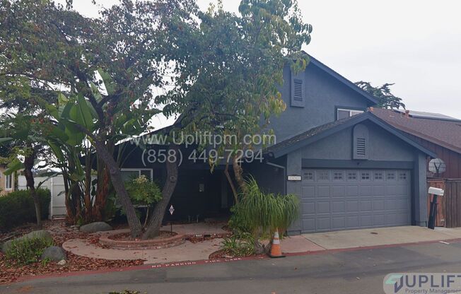 4 Bed 3 Bath House in Spring Valley w/ Washer + Dryer and 2-Car Garage