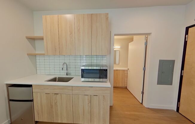 Studio, 1 bath, 314 sqft, $1,225, Unit 401