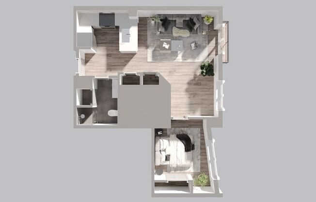 1 bed, 1 bath, 750 sqft, $2,800, Unit 303