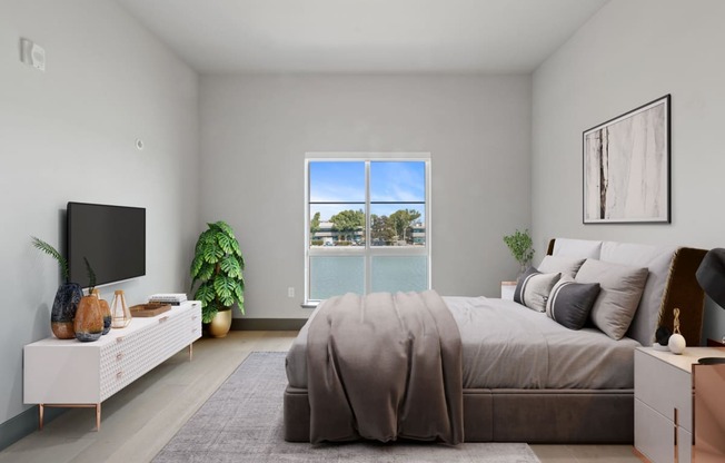 Bedroom at Blu Harbor by Windsor, Redwood City, California