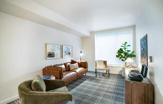 Clean lines and natural textures define this Modera Shoreline home, offering a bright and comfortable space to unwind near Seattle’s scenic coast.