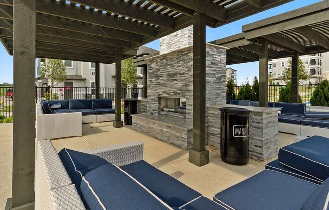 Patio at Reveal on the Lake, Rowlett