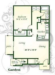 1 bed, 1 bath, 790 sqft, $1,185