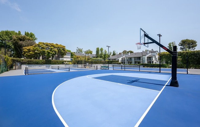 Open Basketball Court at Harbor Pointe, Dana Point, CA, 92629